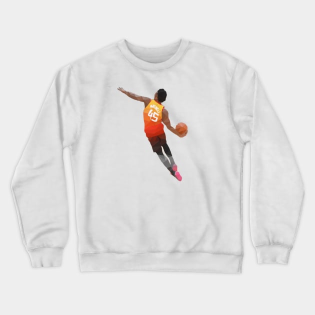 Donovan Mitchell Crewneck Sweatshirt by xavierjfong